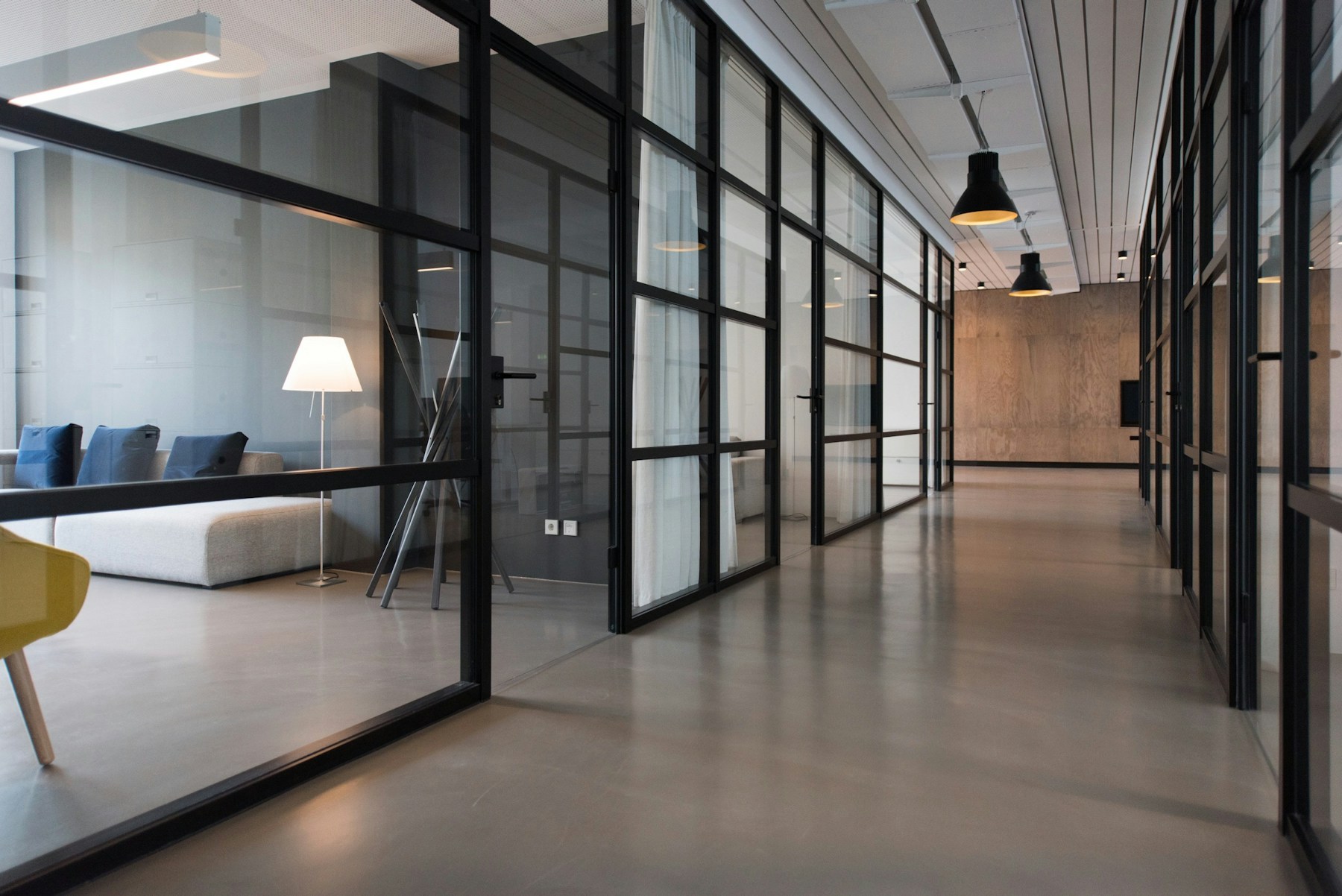 Office wall printing process